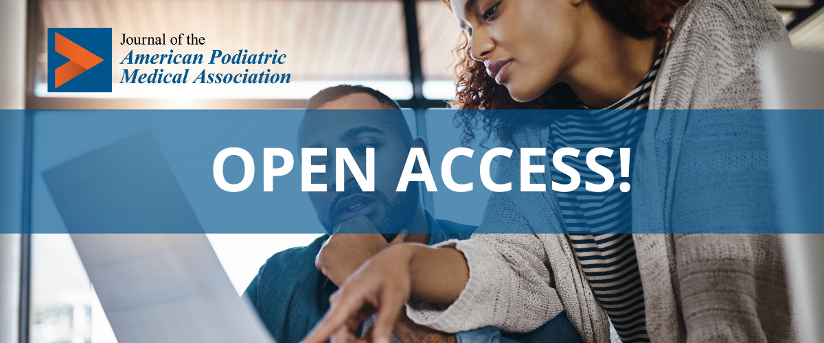 JAPMA Is Now Open Access