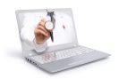 3D doctor in laptop