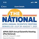 APMA Meetings app