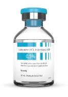 Lidocaine bottle